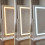 Lustro stojące LED 30x40cm Lumi White Rea (HOM-01800)