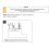 Kabina kwadratowa 80x80 Smart Light Gold New Trendy (EXK-4263)