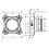 Zestaw podstawowy podtynkowy do baterii prysznicowych iBox universal 2 hansgrohe (01500180)