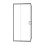 Kabina prysznicowa 80x80 Modern Gun Metal Besco (MKGM-80-190C)