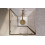 Kabina prysznicowa 80x80 Modern Brushed Gold Besco (MKZS-80-190C)