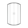 Kabina prysznicowa 80x80 ModernGun Metal Besco (MPGM-80-190C)