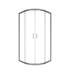 Kabina prysznicowa 90x90 ModernGun Metal Besco (MPGM-90-190C)