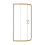 Kabina prysznicowa 80x80 Modern Brushed Gold Besco (MPZS-80-190C)