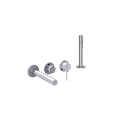 Zestaw prysznicowo-wannowy podtynkowy 2 funkcyjny, Dry box Pi Excellent (AREX.1252.K.04CR)