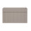 Zestaw 100cm z blatem umywalką słupkiem i lustrem Iconic Cashmere Comad (SET - ICC B 100 CM WIKI-MC 4 81-01 COAST EVOKE OAK)