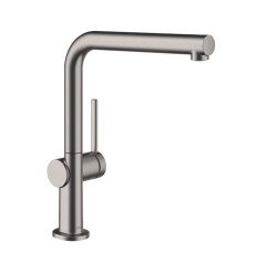Bateria kuchenna 270 Czarny Chrom Szczotkowany Talis M54 Hansgrohe (72840340)