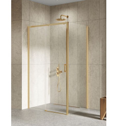 Kabina prysznicowa 100x100x200 Prime Gold Brushed New Trendy (D-0784A/D-0331B)