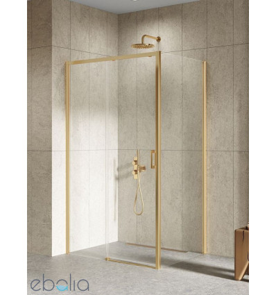 Kabina prysznicowa 130x100x200 Prime Gold Brushed New Trendy (D-0790A/D-0331B)