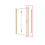 Panel boczny 100 Exo-Ch Brushed Gold Besco (PCH-10ZS-19C)
