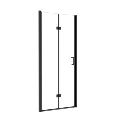 Drzwi prysznicowe 90x190 Exo-H Black Besco (EHB-90-190C)