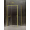 Kabina prostokątna 100x70 Prime Light Gold New Trendy (D-0420A/D-0222B)