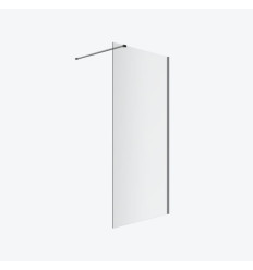 Ścianka prysznicowa walk-in 90 Vidoq grafit szczotkowany Excellent (KAEX.1506.900.LP.AB)
