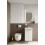 Szafka z umywalką 40 2D White Matt Helo Compact Elita (RE020400205290)