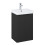 Szafka z umywalką 40 2D Black Matt Helo Compact Elita (RE020400207160)