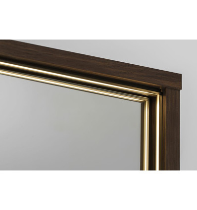 Szafka z Lustrem 100cm 3 Drzwi Dorothy Ristretto Comad (DOROTHY RISTRETTO 84-100-3D)