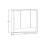 Szafka z Lustrem 100cm 3 Drzwi Dorothy Ristretto Comad (DOROTHY RISTRETTO 84-100-3D)