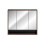 Szafka z Lustrem 100cm 3 Drzwi Dorothy Ristretto Comad (DOROTHY RISTRETTO 84-100-3D)