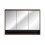 Szafka z lustrem 120cm 3 drzwi Dorothy Ristretto Comad (DOROTHY RISTRETTO 84-120-3D)