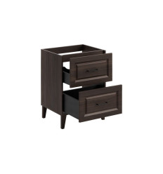 Szafka pod umywalkę 60cm 2 szuflady Dorothy Ristretto Comad (DOROTHY RISTRETTO 82-60-46-2S)