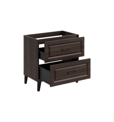 Szafka pod umywalkę 80cm 2 szuflady Dorothy Ristretto Comad (DOROTHY RISTRETTO 82-80-46-2S)