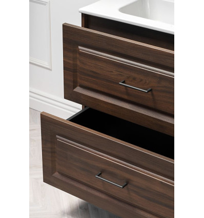 Szafka pod umywalkę 120cm 2 szuflady Dorothy Ristretto Comad (DOROTHY RISTRETTO 82-120-46-2S)
