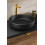 Zestaw meblowy 120cm z blatem i umywalką nablatową River Dorothy Ristretto Comad (SET-DOR B 120CM UN RIVER)