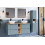 Zestaw meblowy 100cm z blatem Nova Denim Comad (SET-NOD B NAT OAK 100CM S)