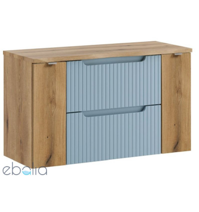 Zestaw meblowy 100cm z blatem Nova Denim Comad (SET-NOD B NAT OAK 100CM S)