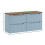 Zestaw meblowy 120cm z blatem Nova Denim Comad (SET-NOD B NAT CASELLA 120CM S)