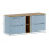 Zestaw meblowy 140cm z blatem Nova Denim Comad (SET-NOD B OAK 140CM S)