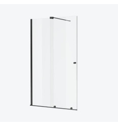 Ścianka prysznicowa walk-in 130 Ortigo czarny mat Excellent (KAEX.5012.K.1300.BL)
