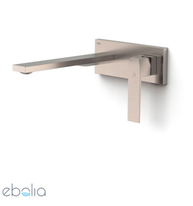 Bateria umywalkowa podtynkowa stal Slim Tres (20230012AC)