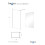 Kabina prysznicowa walk-in 90x195 Eco-n Gun metal Besco (ENGM90-195C)