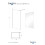 Kabina prysznicowa walk-in 120x195 Eco-n Gun metal Besco (ENGM120-195C)