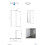 Kabina prysznicowa przesuwna walk-in 130x200 Vayo Gun metal Besco (VYGM130-200C)