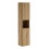 Zestaw meblowy 140cm z blatem i szafką wysoką Nova Oak Comad (SET-NOA B WHITE 140CM S HC)