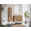 Zestaw meblowy 60cm z blatem Nova Oak Comad (SET-NOA B WHITE 60CM D)