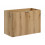 Zestaw meblowy 80cm z blatem Nova Oak Comad (SET-NOA B OAK 80CM D)