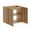 Zestaw meblowy 60cm z blatem Nova Oak Comad (SET-NOA B BLACK 60CM D)