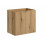 Zestaw meblowy 60cm z blatem Nova Oak Comad (SET-NOA B BLACK 60CM D)