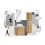 Zestaw meblowy 60cm z blatem Nova Oak Comad (SET-NOA B OAK 60CM S)