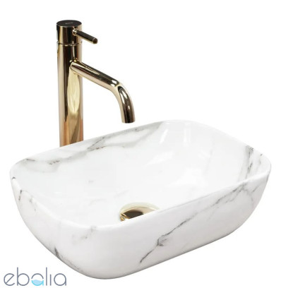 Umywalka nablatowa Belinda Mini Aiax Shiny Rea (REA-U6505)