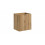 Zestaw meblowy 50cm z blatem i umywalką nablatową Gaja Nova Oak Comad (SET-NOA B OAK 50CM D UN GAJA 35 SW)