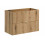 Zestaw meblowy 80cm z blatem Nova Oak Comad (SET-NOA B OAK 80CM S)
