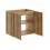 Zestaw meblowy 80cm z blatem Nova Oak Comad (SET-NOA B OAK 80CM D LR)