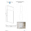 Kabina walk in 100 Icon Gun Metal Besco (ICGM100-200C)