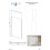 Kabina walk in 100 Icon Gun Metal Besco (ICGM100-200C)
