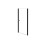Drzwi prysznicowe 80 Sinco Black Besco (DS-80-B)