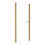 Drzwi prysznicowe 80 Sinco Brushed Gold Besco (DS-80-ZS)